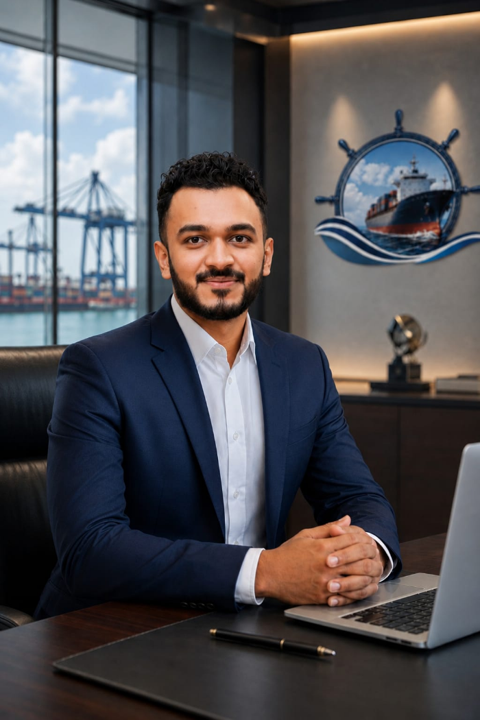 Mohammed Harshad Hussain, CO-FOUNDER & MANAGING DIRECTOR of Ocean Lanka Marine Services